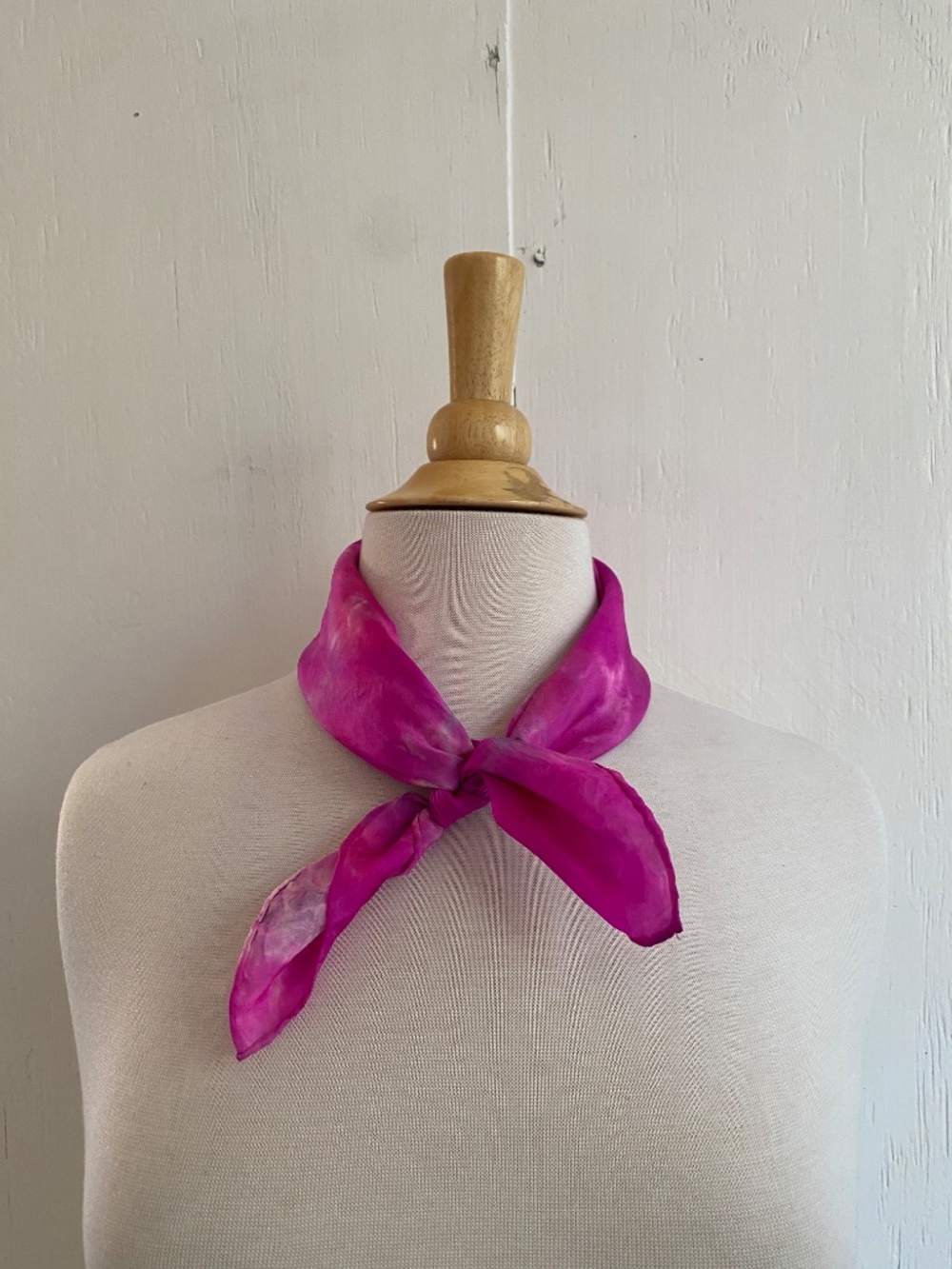 silk dyed scarf